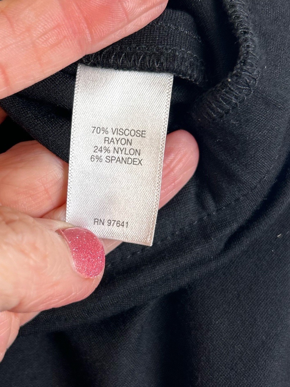 J. Jill Black Ponte Leggings Size 2X - Picture 8 of 10